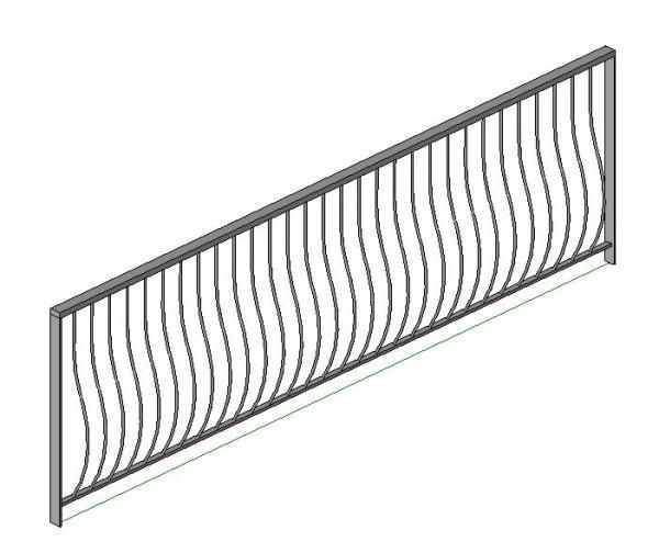 Curved Railing