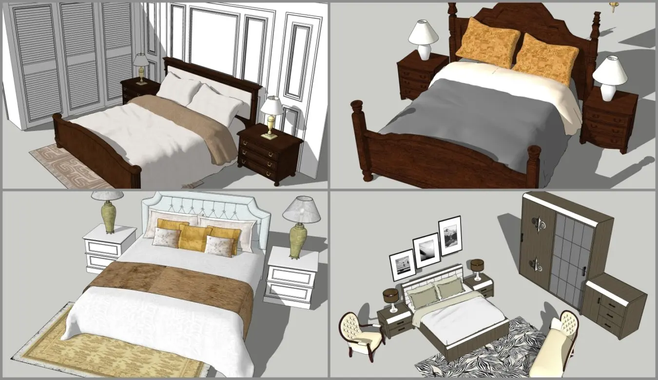 Bed Classic — preview 1 (cgtips)