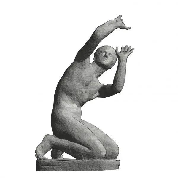 Son of Niobe Statue