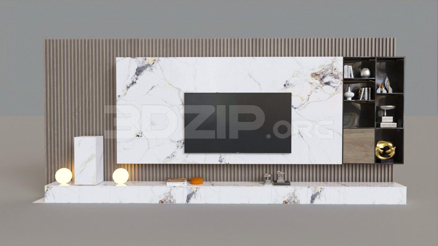 Tv wall