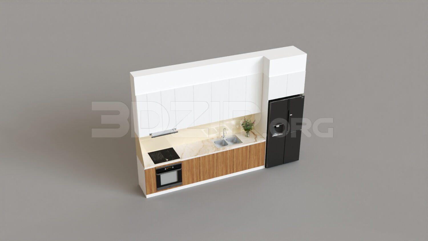 Kitchen — preview 1 (3dzip)