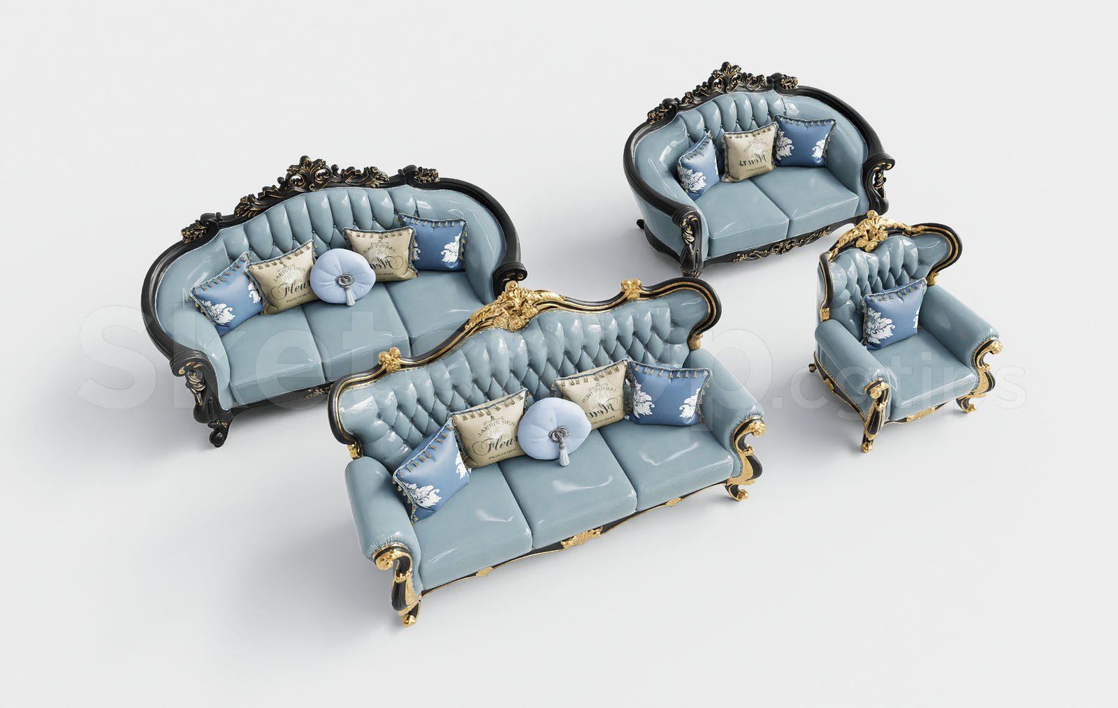Neoclassical Sofa