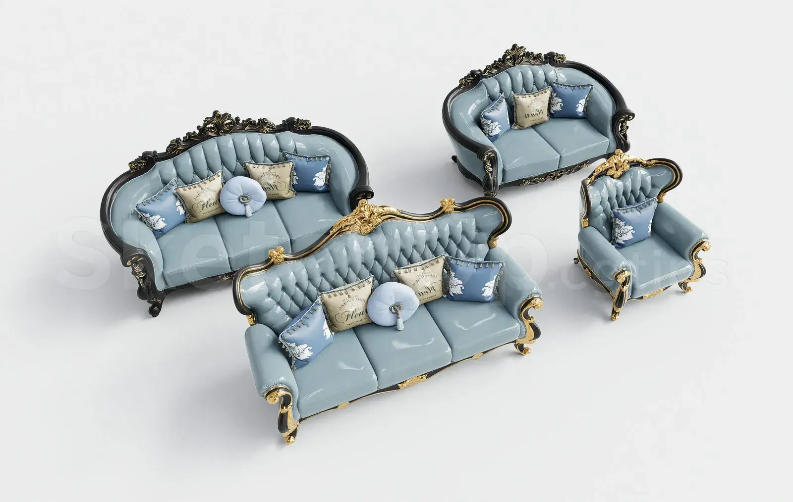 Neoclassical Sofa