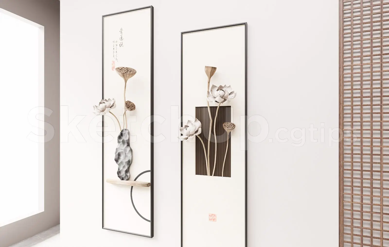 Wall Decoration — preview 1 (cgtips)