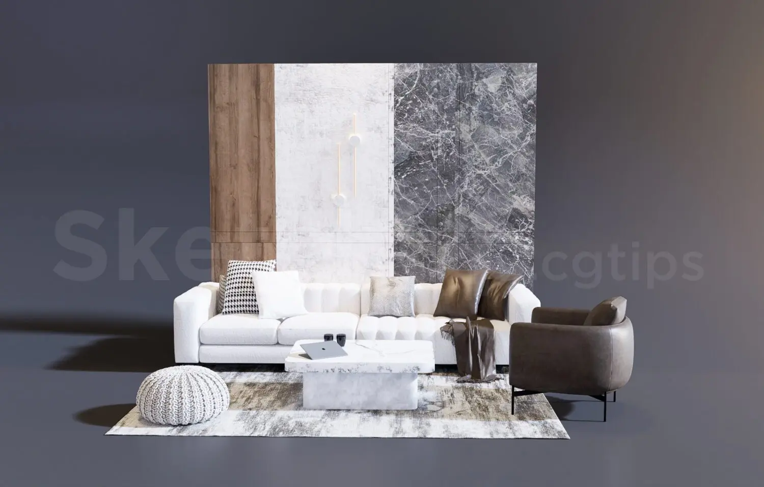 Sofa — preview 1 (cgtips, CC0)