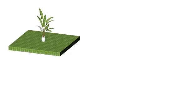 Potted plant — preview 1, by xpread (RevitCity, CC0)