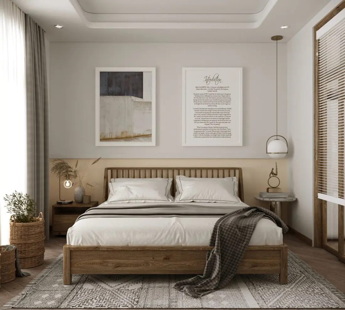 Interior Scenes Model Bedroom- Kitchenroom 560