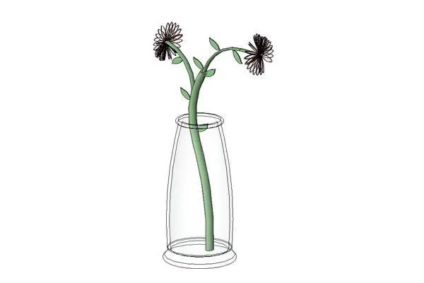 Flower in vase