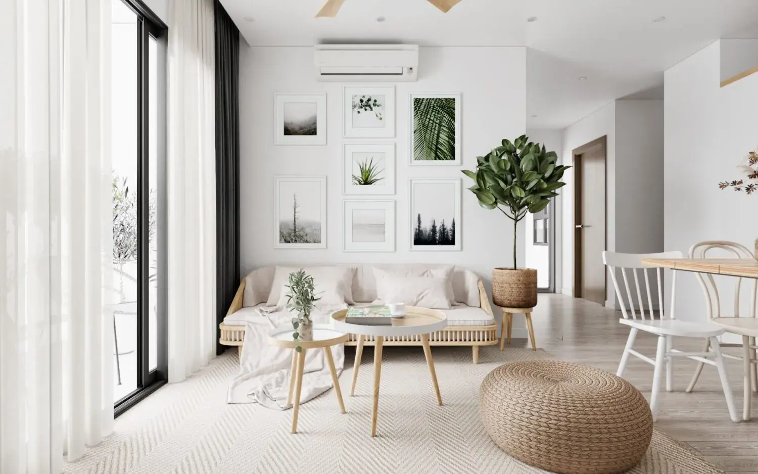 Interior Kitchen – Livingroom 314 Scene