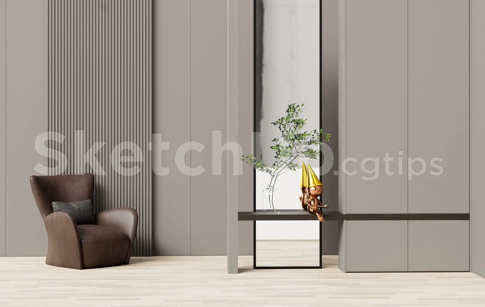 Shoe Cabinet — preview 1 (cgtips)