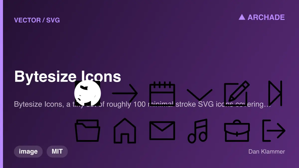 Bytesize Icons