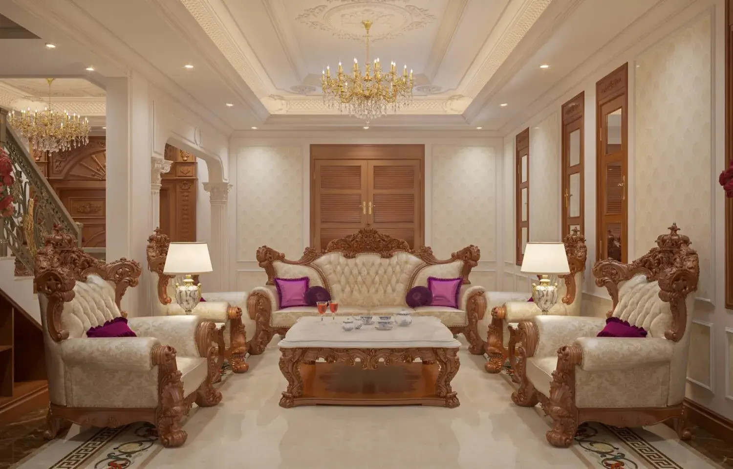 Living Room – Kitchen