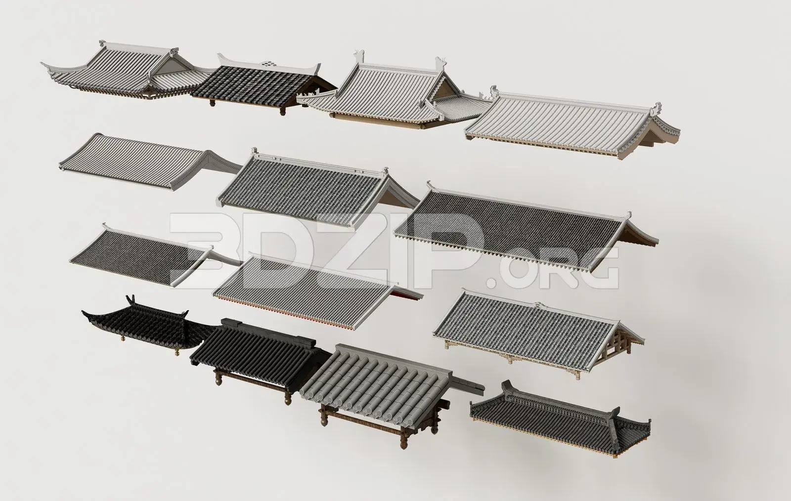 Traditional Asian Roof
