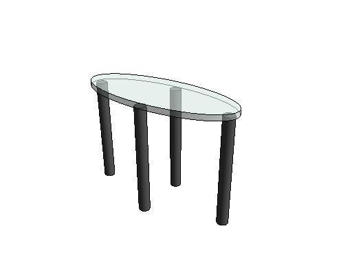 Oval Coffee Table