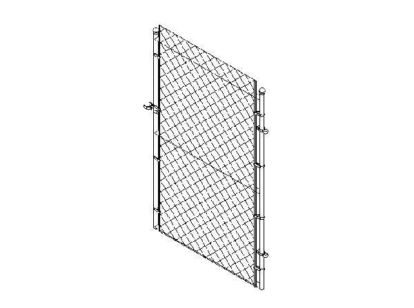 Chain Link Fence Gate