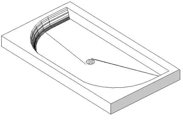 Kohler - K-9535 Captiva Shower Receptor