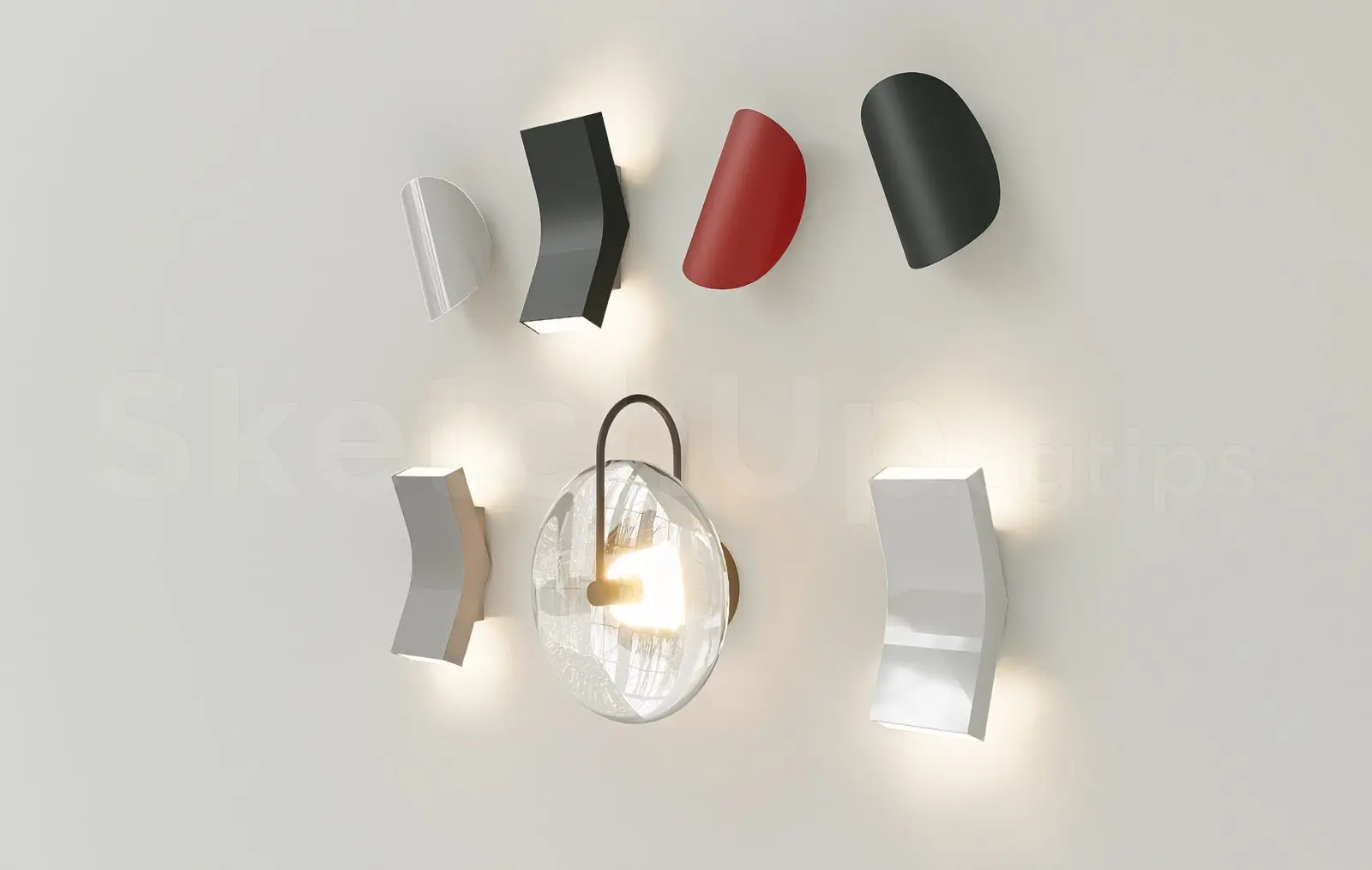Wall Light — preview 1 (cgtips)
