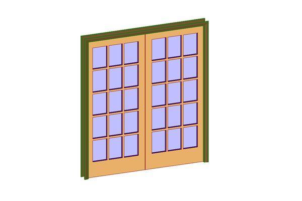 Int-DblPocket-15 lite-Colonial Reg Casing Door