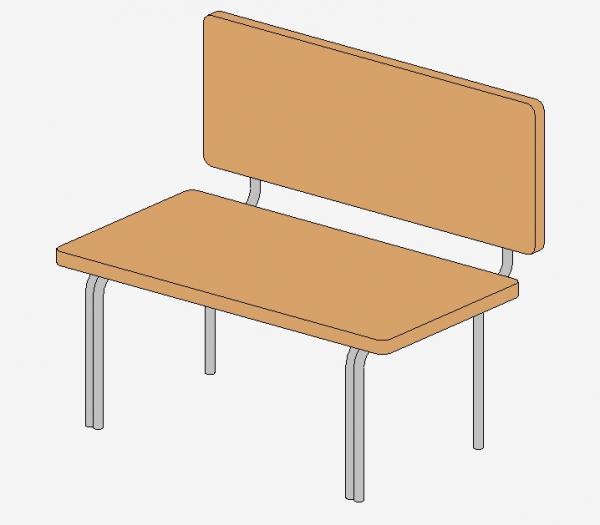 ADA Locker Bench