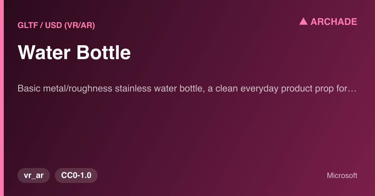 Water Bottle