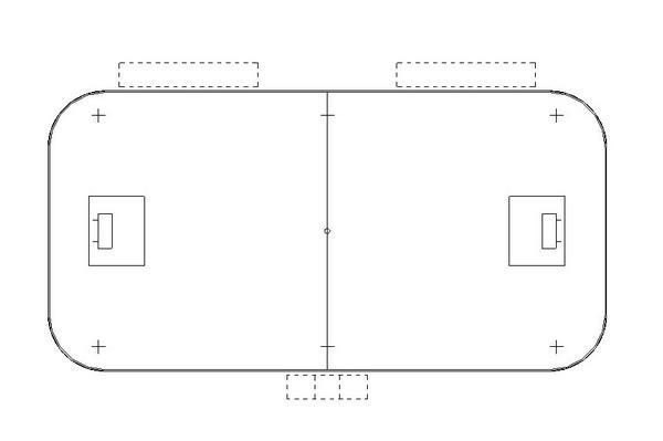 Floorball - Indoorbandy - Unihockey field
