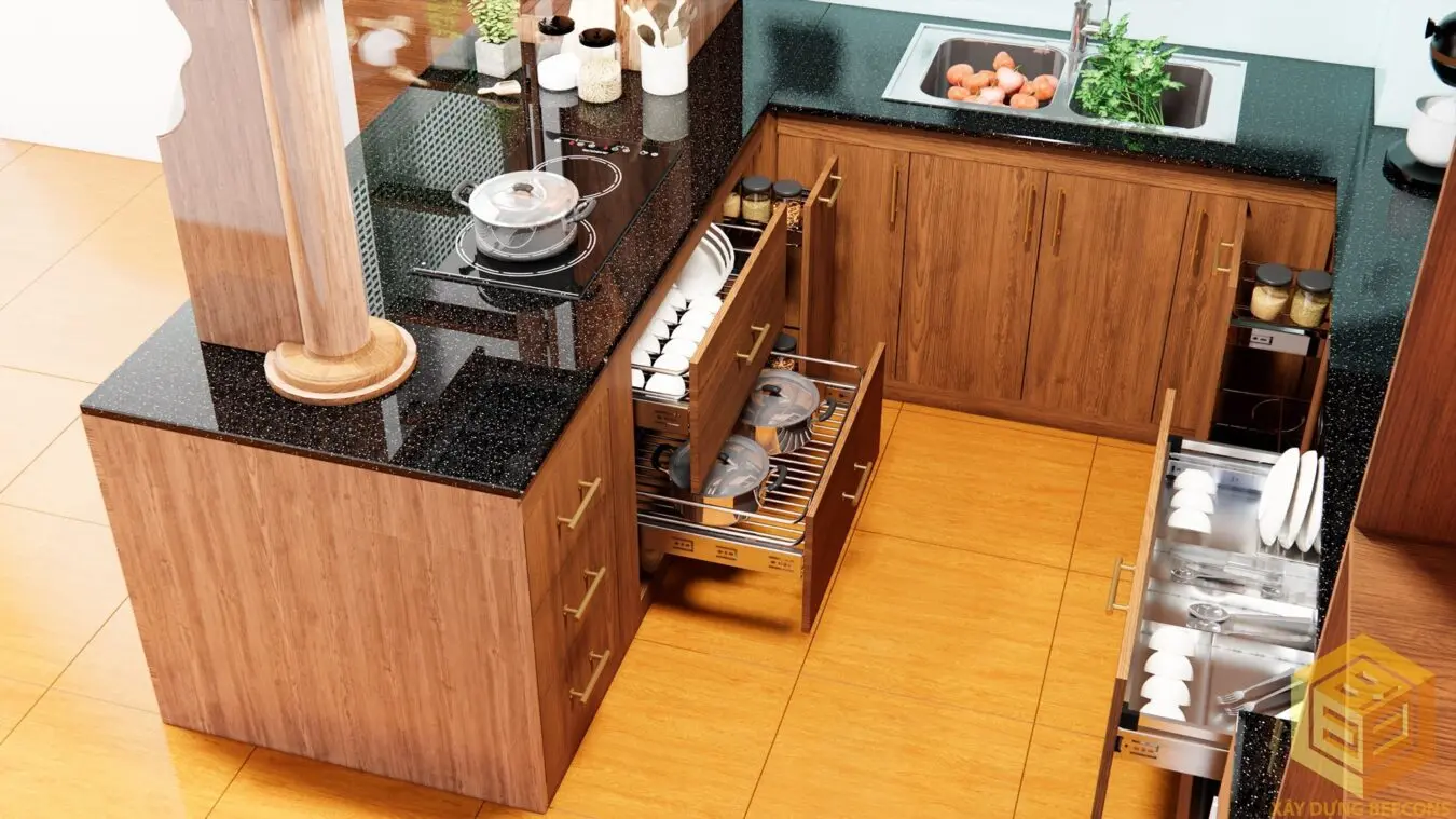 Kitchen — preview 1, by Dinh Thanh (cgtips)
