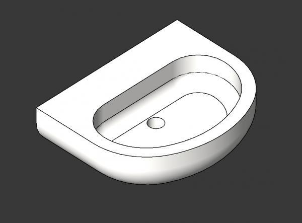 Sink 3d Wall based