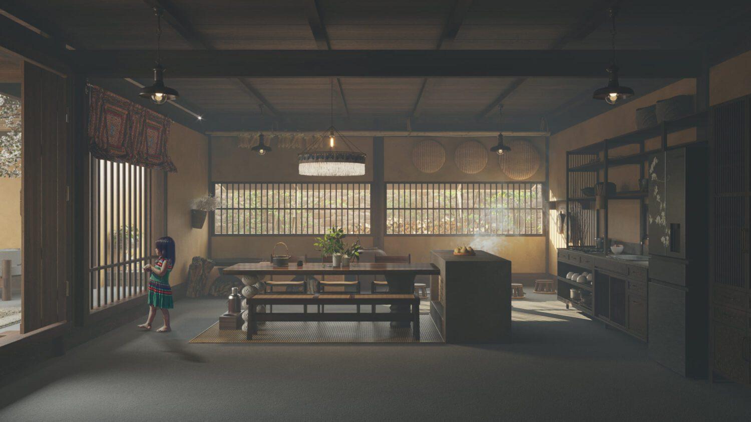 Interior PAO Kitchen