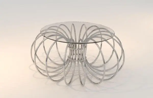 Coffee Table — preview 1, by kojake (RevitCity, CC0)
