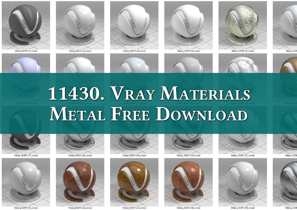 Vray Materials Metal