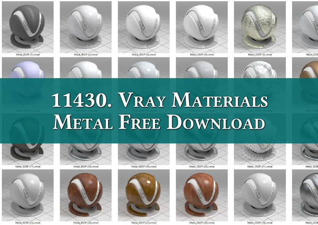 Vray Materials Metal