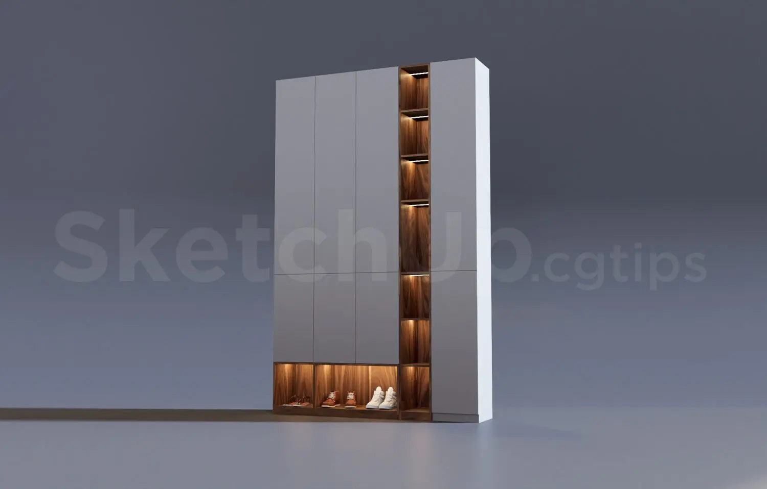 Shoe Cabinet — preview 1 (cgtips, CC0)