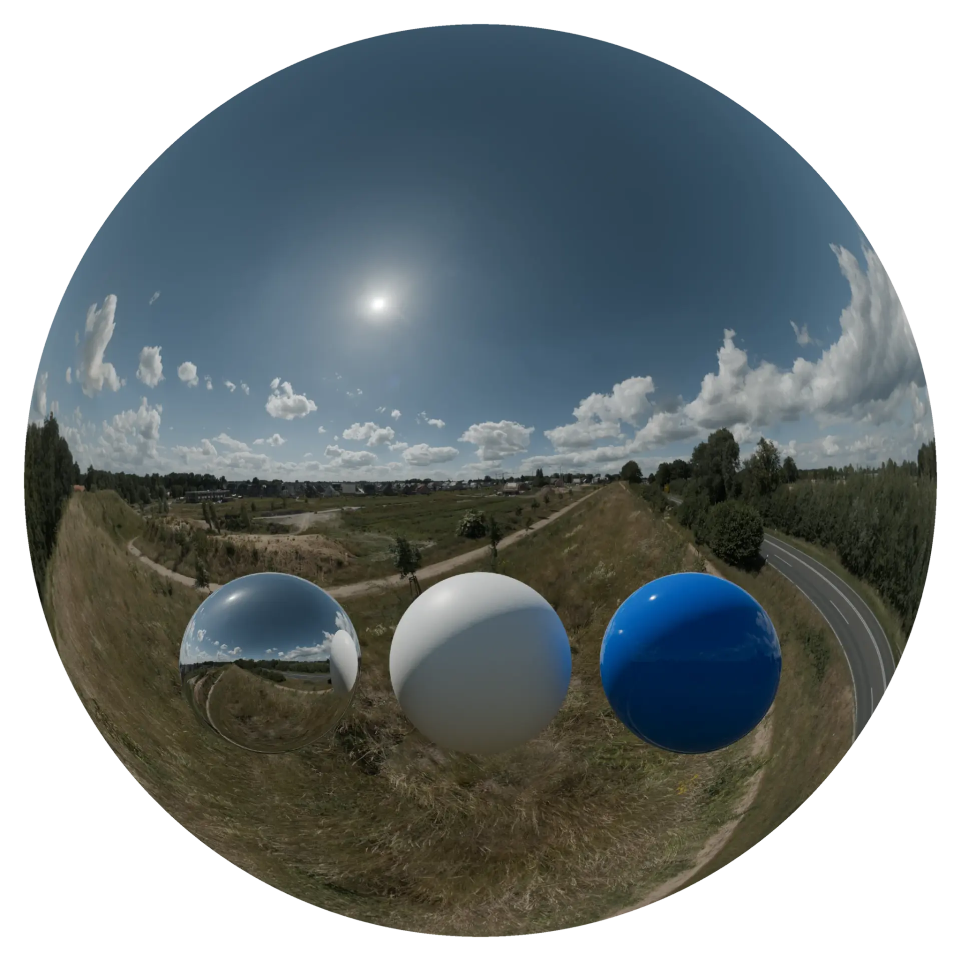 Day Sky HDRI 040 A — preview 1 (ambientCG, CC0)