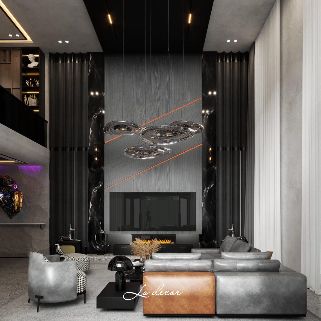 Living Room- Kitchen