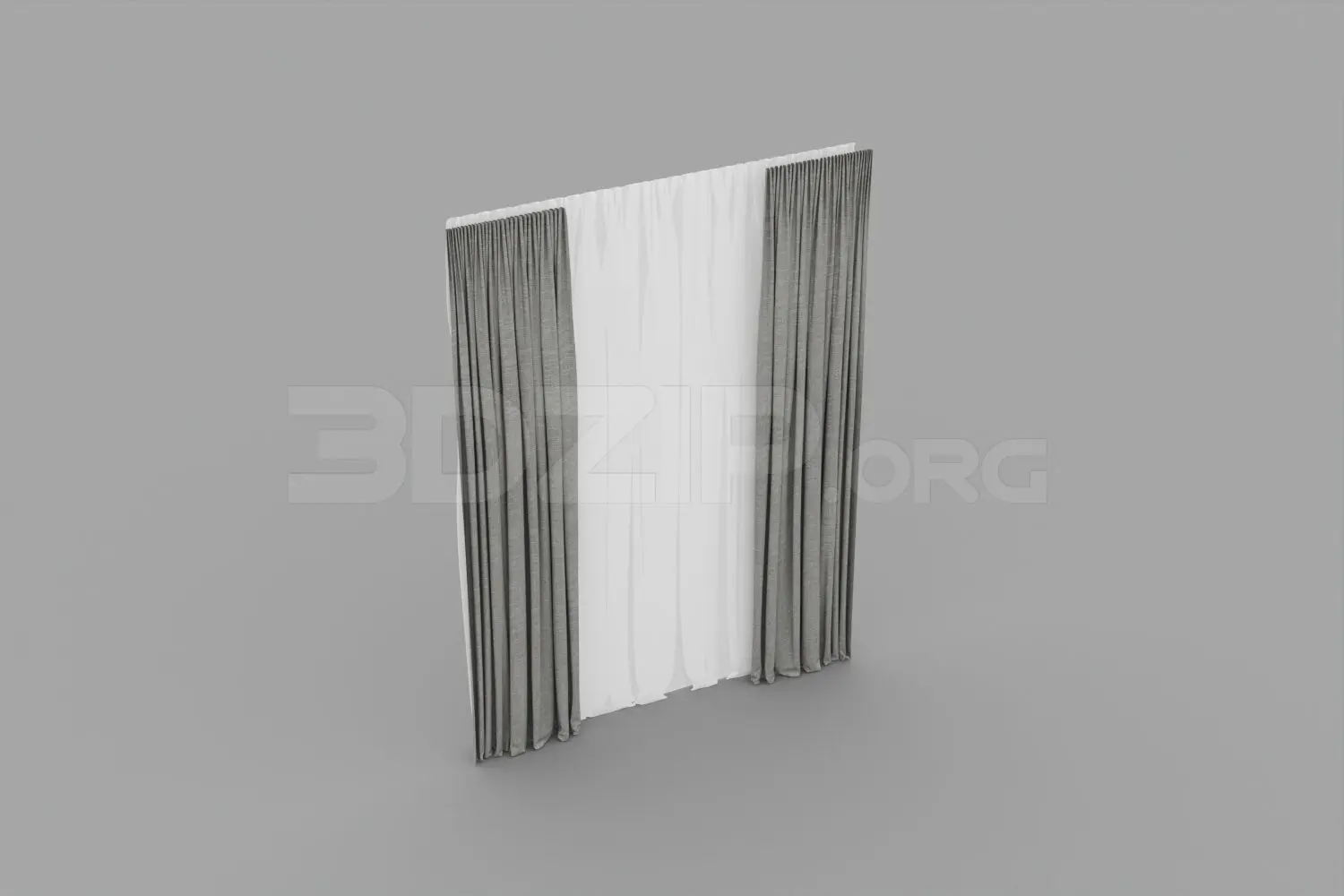 Curtains — preview 1, by Nguyen Ngoc Tung (3dzip, CC0)