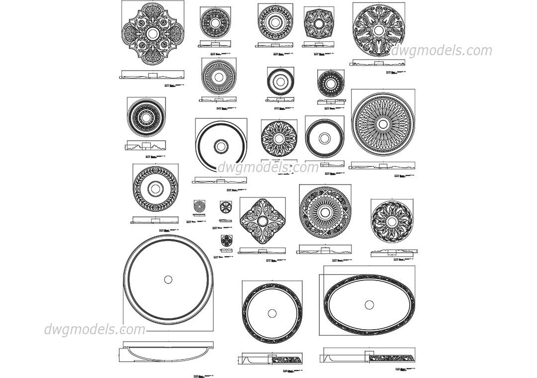 Architectural Rosettes
