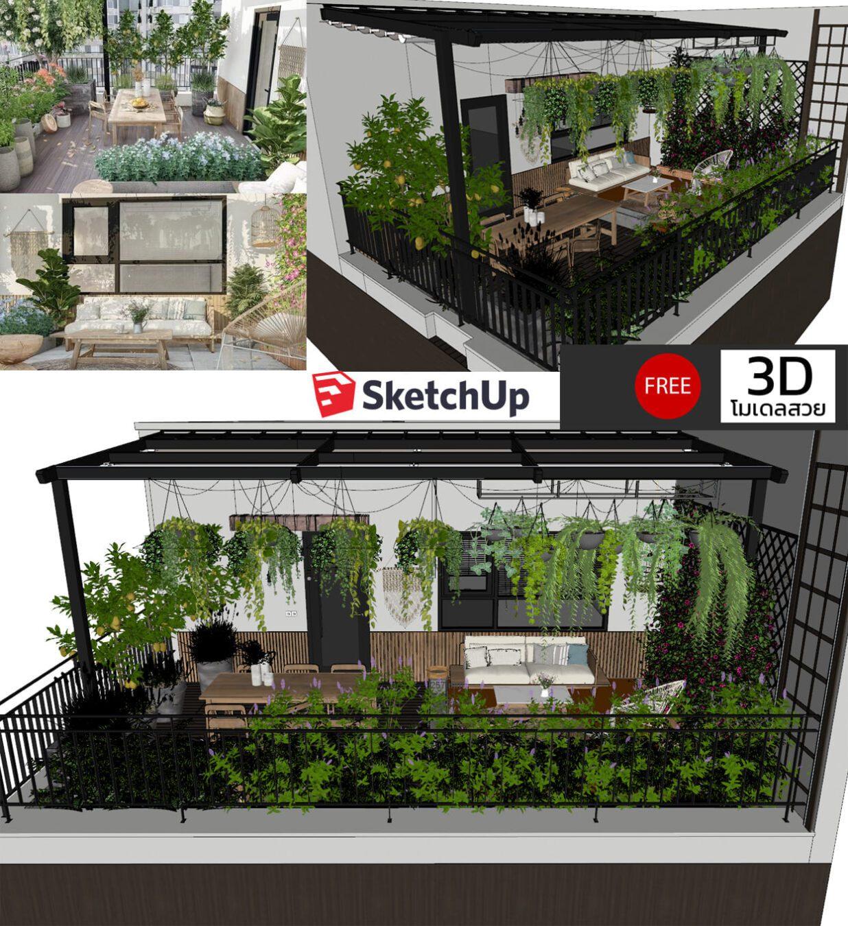 Roof Garden Exterior
