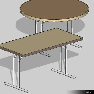 Parametric Table - square or circular