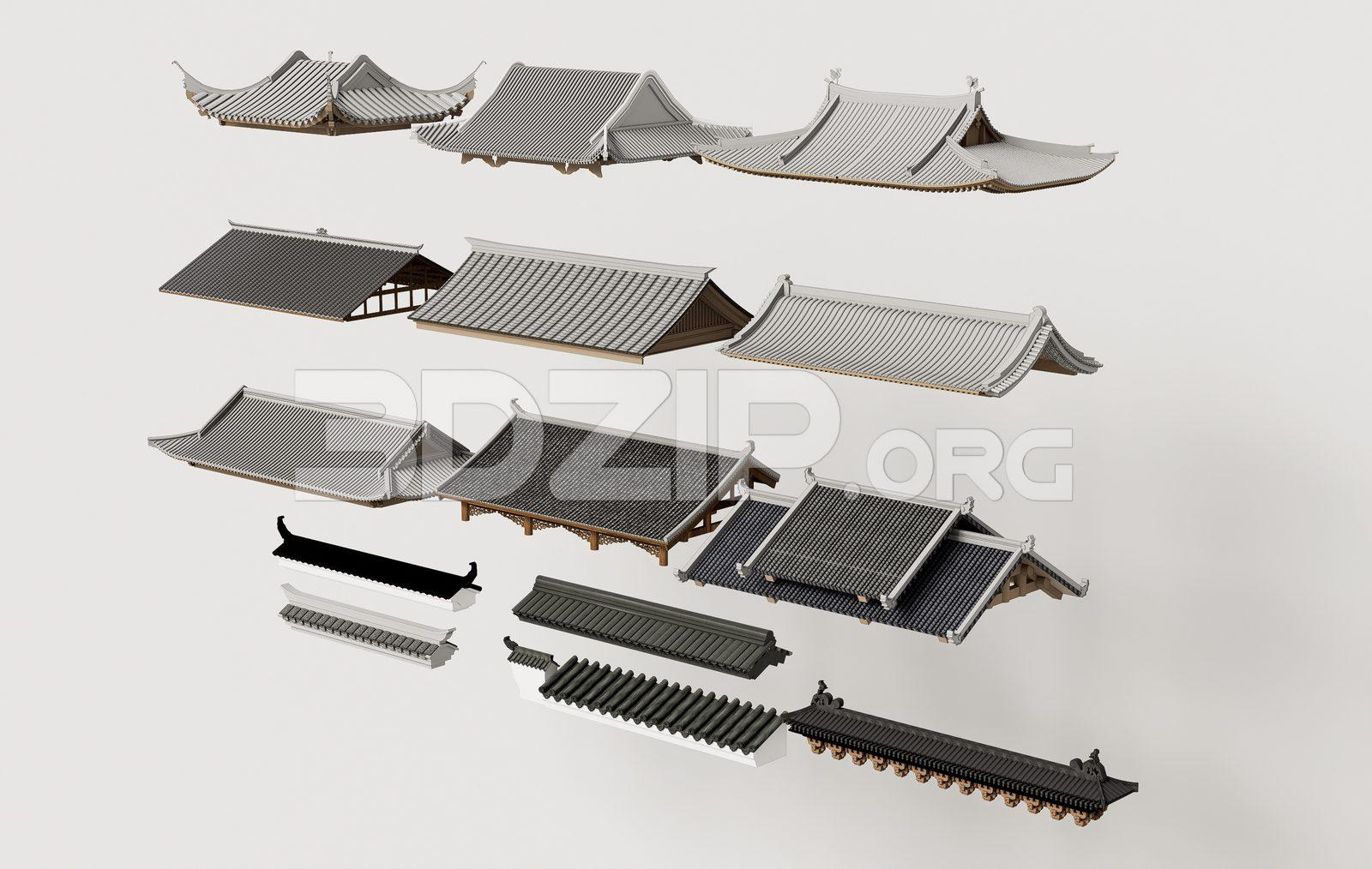 Traditional Asian Roof