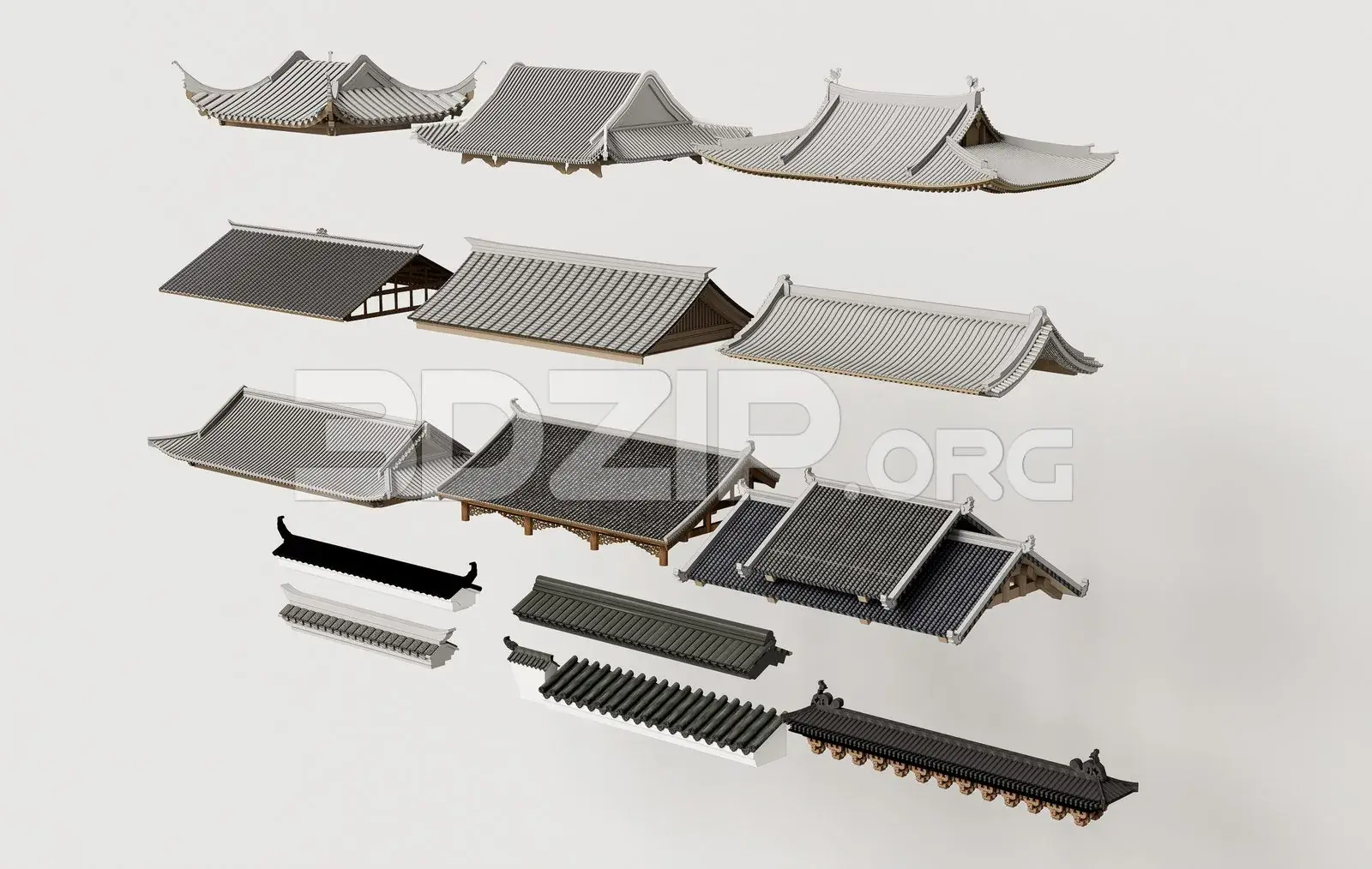 Traditional Asian Roof