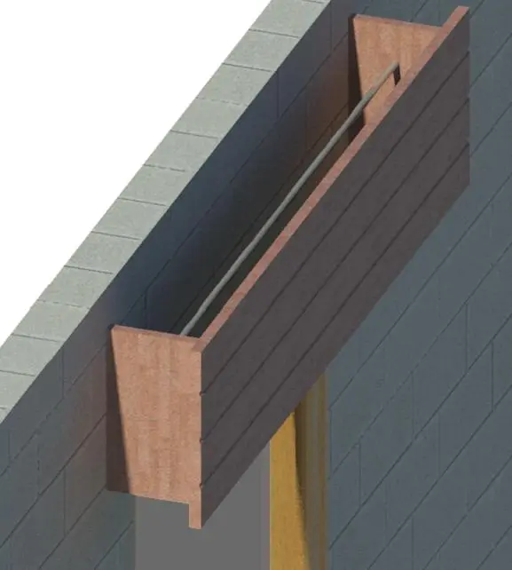 Cortinero de Madera Parametrico