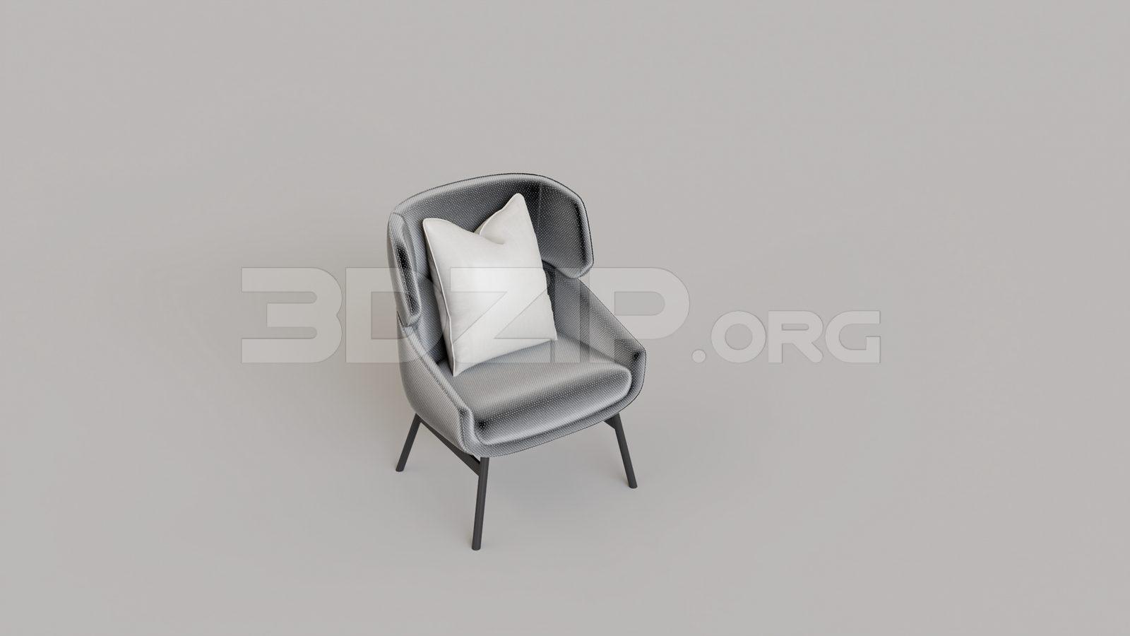 Armchair — preview 1 (3dzip)