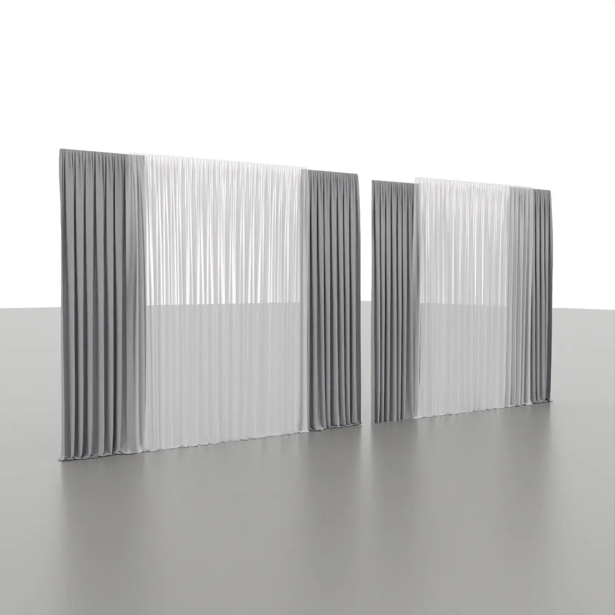Curtains — preview 1, by Hoang Nguyen (3dzip, CC0)