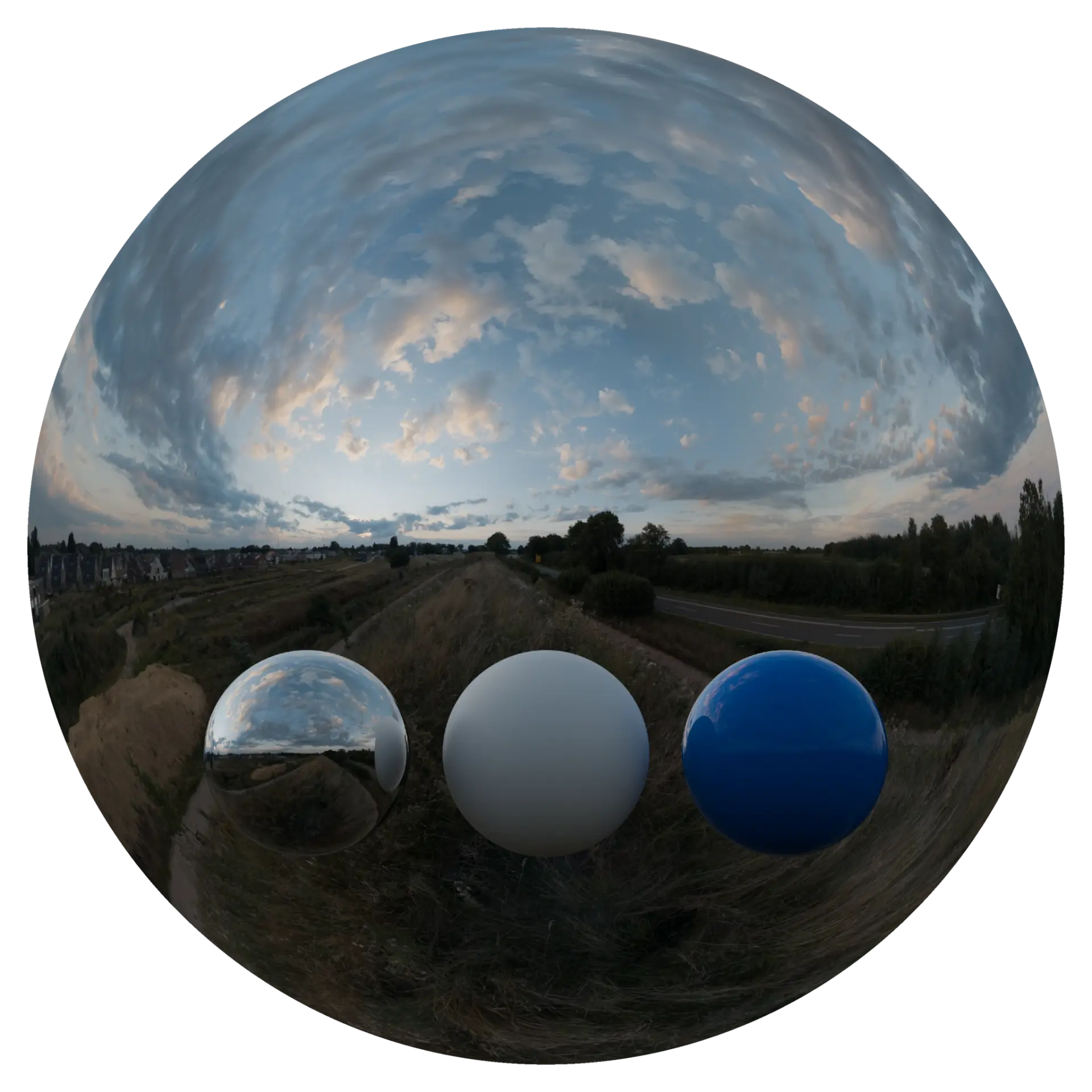 Evening Sky HDRI 005 A