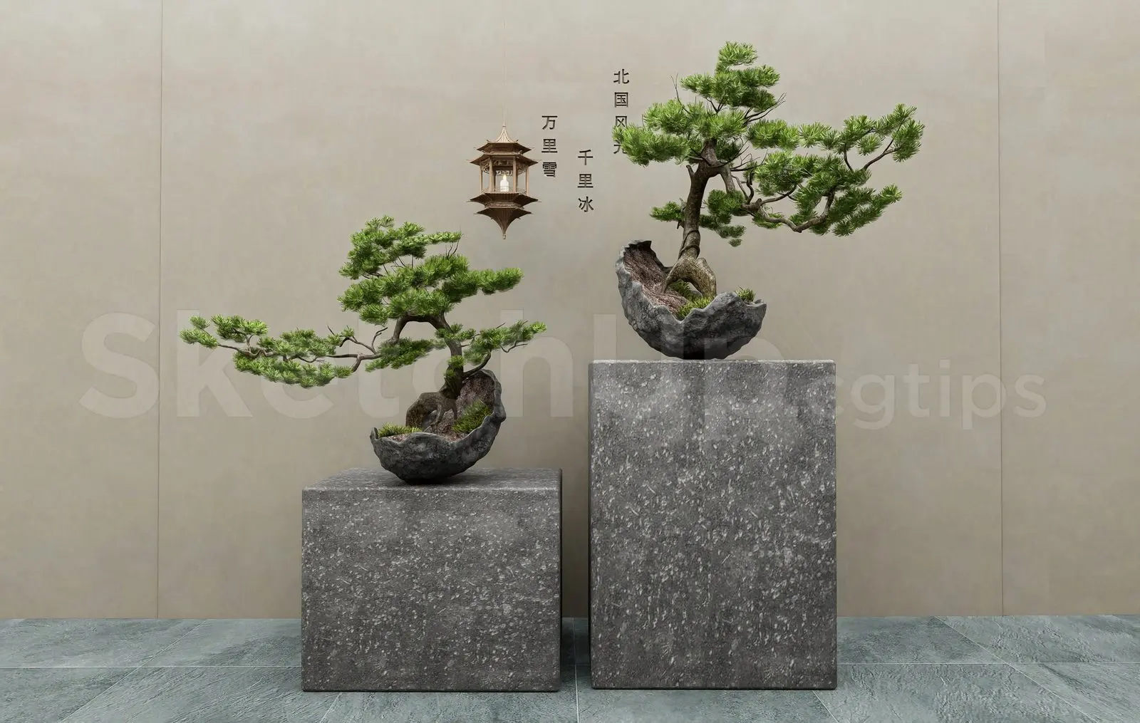 BonSai Tree — preview 1 (cgtips)