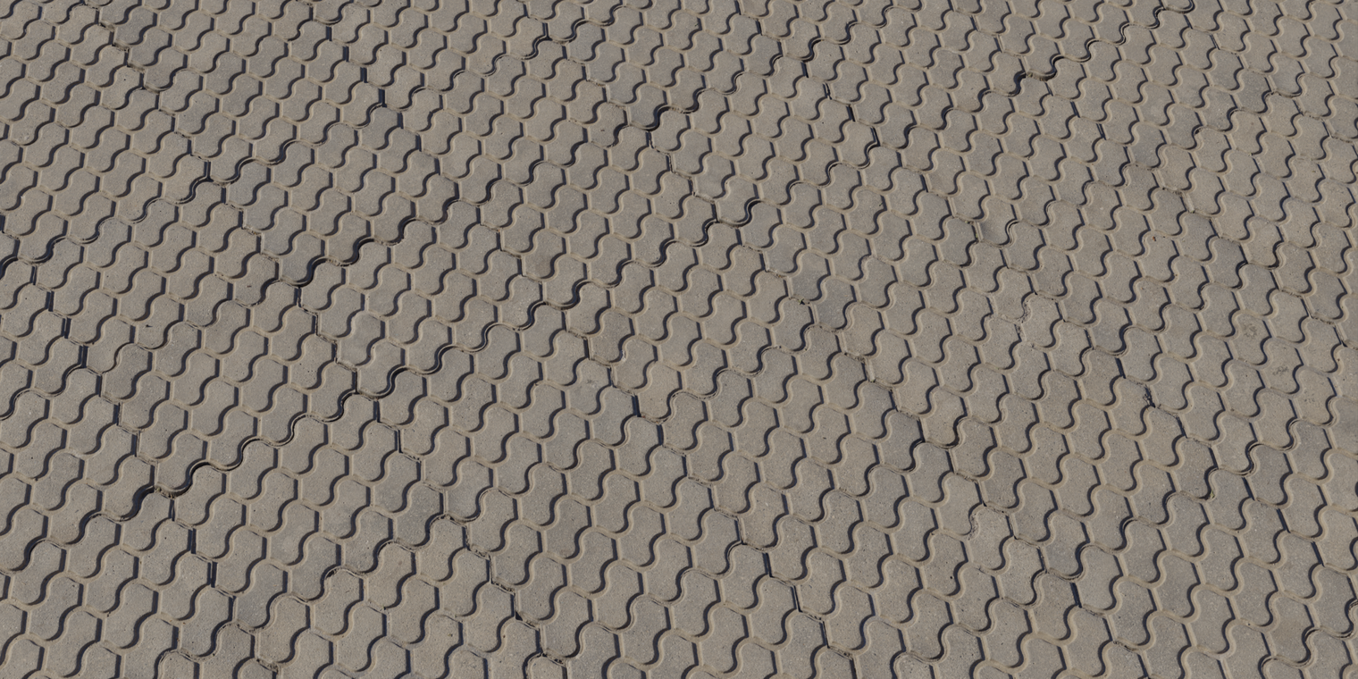 Patterned Concrete Pavers