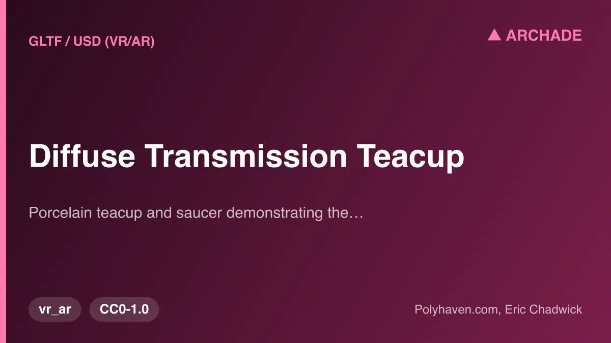 Diffuse Transmission Teacup