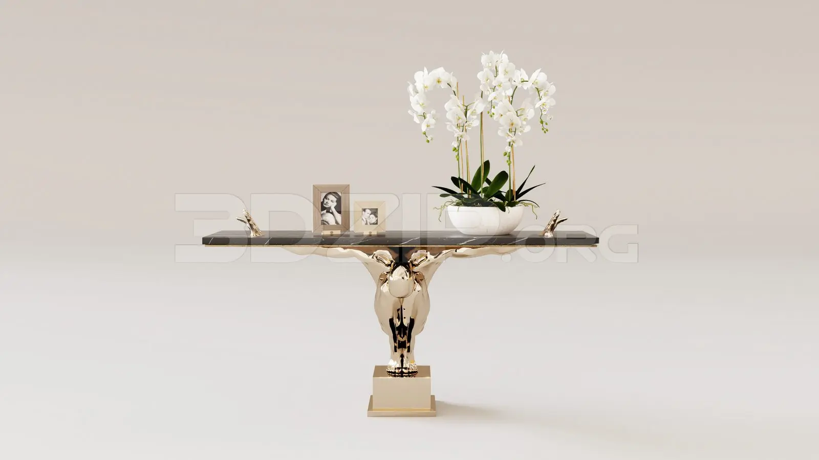 Console Table — preview 1 (3dzip)