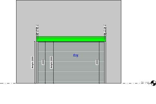 Steel roller Shutter door