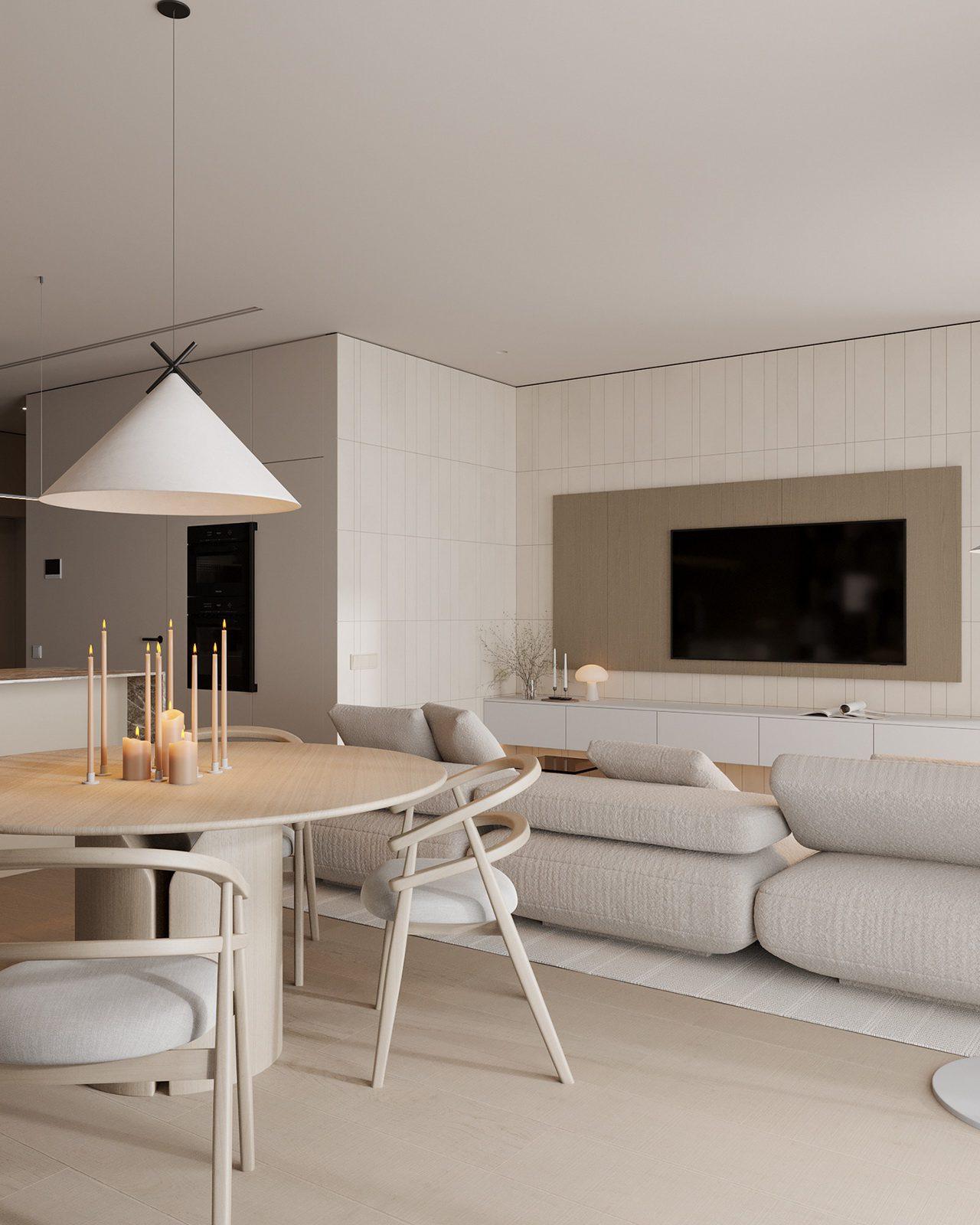 Living Room – Kitchen